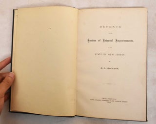 Defence of the System of Internal Improvements of the State of New Jersey