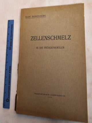 Item #188354 Geschichte der Goldschmiedekunst auf Technischer Grundlage: Zell 3, Zellenschmelz:...
