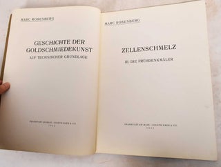 Geschichte der Goldschmiedekunst auf Technischer Grundlage: Zell 3, Zellenschmelz: III. Die Fruhdenkmaler
