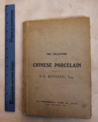 Item #188368 Catalogue of the Well-Known Collection of Chinese Porcelain. Manson Christie, Woods