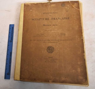 Item #188590 Documents de Sculpture Francaise du Moyen Age. Paul Vitry, Gaston Briere