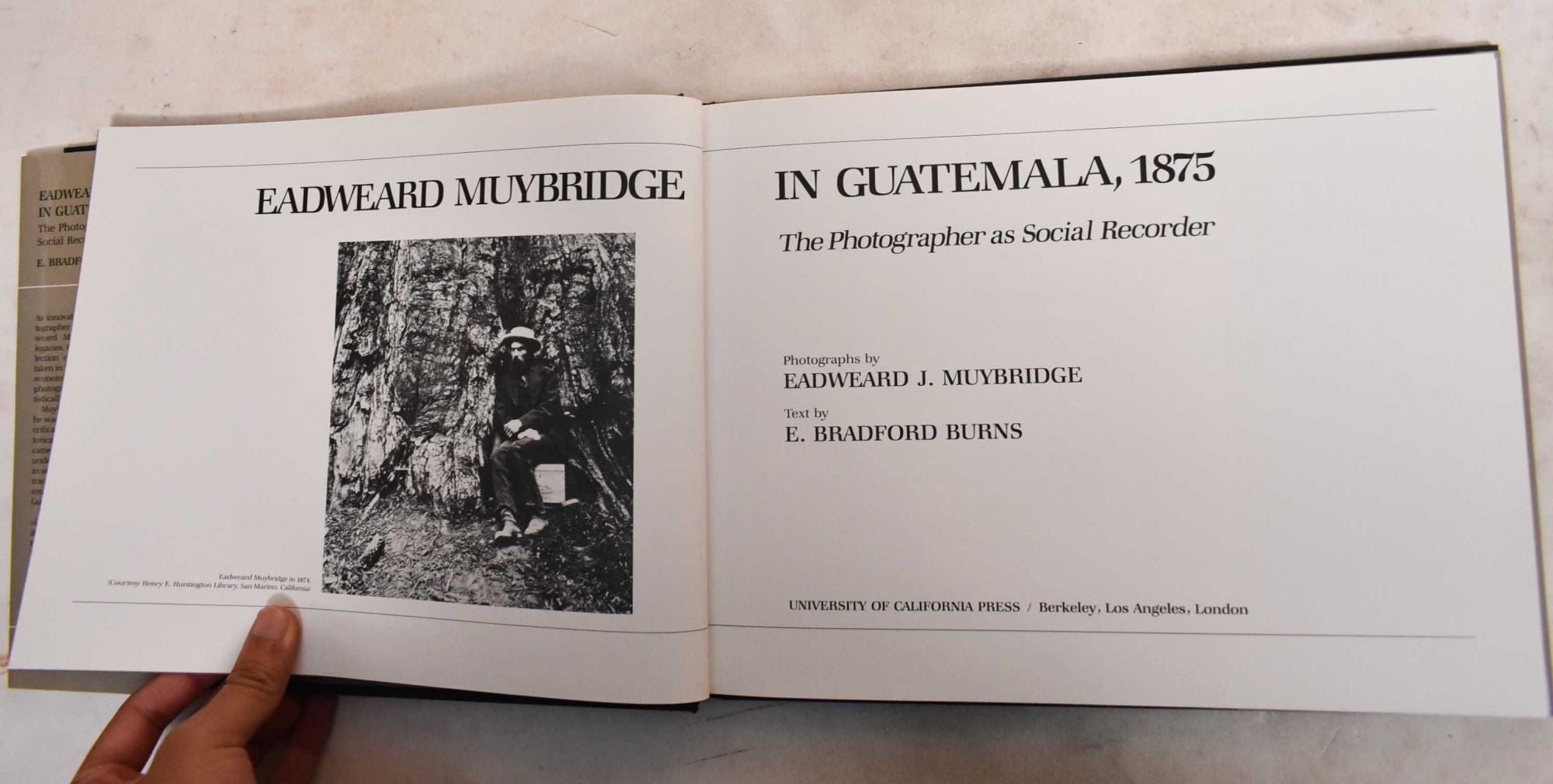 Eadweard Muybridge in Guatemala, 1875 | Eadweard Muybridge, E 