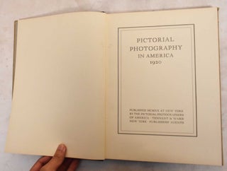 Pictorial photography in America, 1920