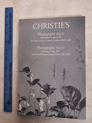 Item #188698 Photographs. Ltd Christie's South Kensington