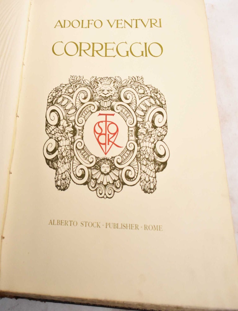 Item #188709 Correggio. Adolfo Venturi.