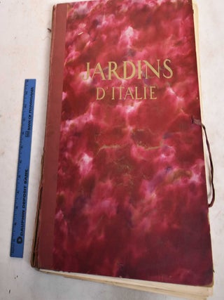 Item #188801 Jardins d'Italie; Volume II. Georges Gromort