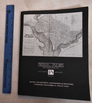Item #188966 Books, Manuscripts, Autographs & Ephemera. Freeman Fine Arts