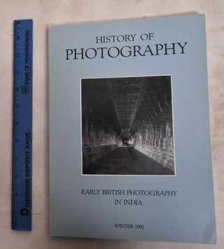 History of Photography an International Quarterly (Vol 16)