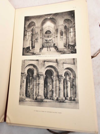 L'Architecture Romane; Premier Volume, Provence et Languedoc. Deuxieme Volume, Auvergne, Perigord, Guyenne, Saintonge & Angoumois. Troisieme Volume, Poitou, Berri & Nivernais, Normandi, Champagne, Bourgogne
