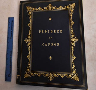 Item #189155 Pedigree of Capron. H. Harnhan Burke