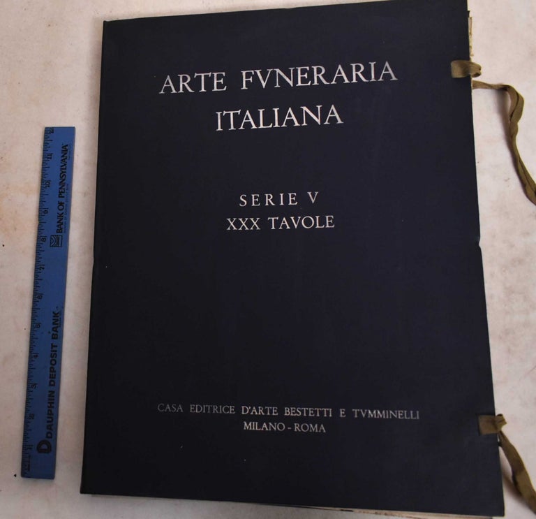 Item #189247 Arte Funeraria Italiana, Serie V