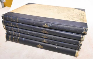 Item #189264 Artistic Japan: Illustrations and Essays, Volumes I-VI bound in five books. Bing...