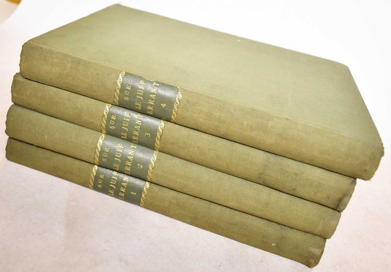 Item #189265 The Wandering Jew, 4 volumes. Eugene Sue.