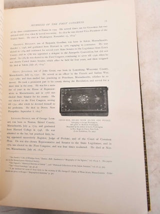 The History of the Centennial Celebration of the Inauguration of George Washington as First President of the United States
