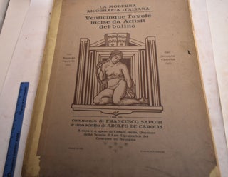 Item #189358 La Moderna Xilografia Italiana. Venticinque Tavole Incise da Artisti del Bulino....