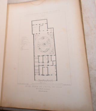 L'Architecture Moderne en France: Maisons les Plus Remarquables des Principales Villes des Departements; Plans, Coupes, Elevations, Details de Construction, etc.