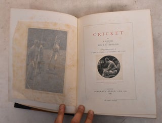 Item #189398 Cricket; The Badminton Library of Sports and Pastimes. A. G. Steel, R H. Lyttelton,...