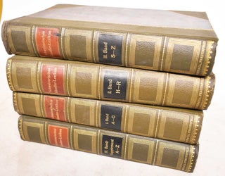 Item #189402 Swiss Artist Lexicon (4 Volumes). Carl Brun