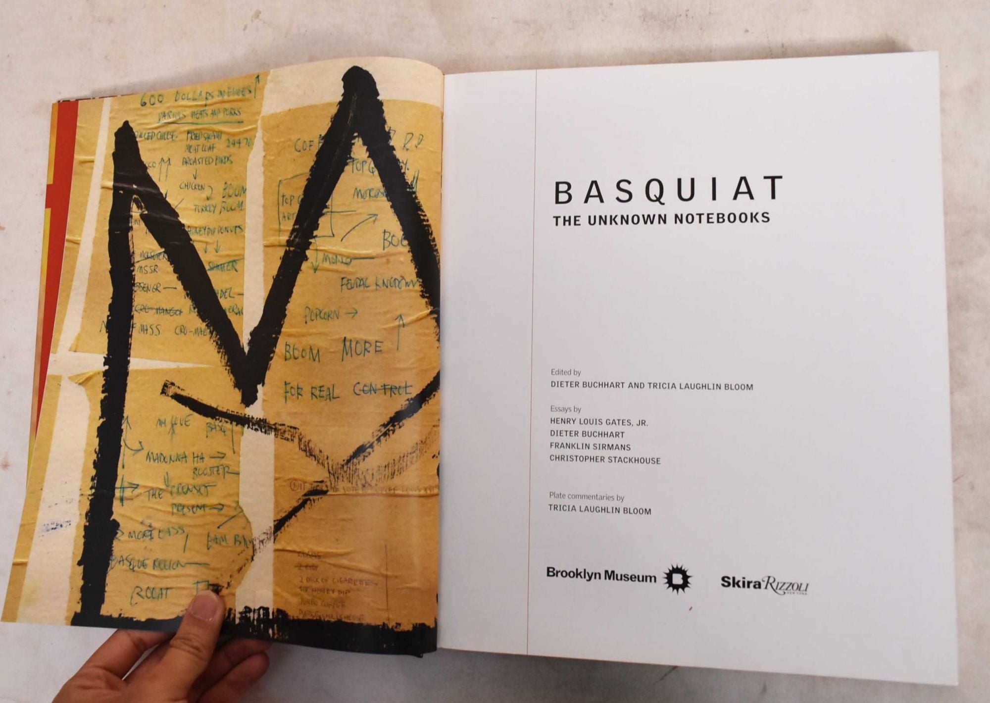 Basquiat: The Unknown Notebooks by Dieter Buchhart, Tricia Laughlin Bloom  on Mullen Books