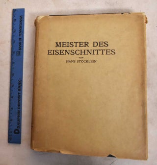 Item #189533 Meister Des Eisenschnittes: Beitrage Zur Kunst-Und Waffengeschichte Im 16. und 17....