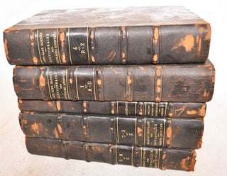 Item #189580 Dictionary of Anonymous Works (5 Volumes). Antoine-Alexandre Barbier, Olivier...