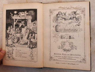 Item #189614 Christenfreude in Lied und Bild: Geistliche Lieder mit Holzschnitten. Ludwig Richter