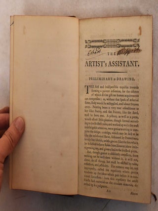 Item #189631 The Artist's Assitant, in the Study and Practice of Mechanical Sciences: Calculated...