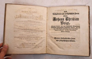 Item #189721 Der in der Rechen -und Messkunst Wohlerfahrene Orgelbaumeister, Welcher Die Behorige...