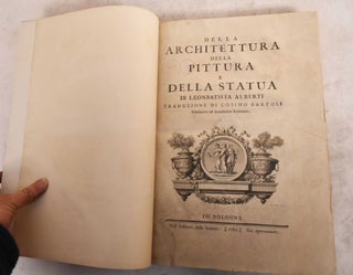 Item #189785 Of Architecture, Painting and Statue. Leon Battista Alberti, Cosimo Bartoli, Pio...