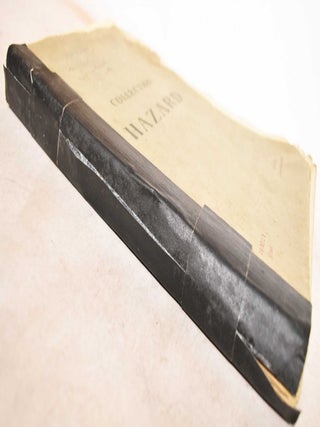 Catalogue des Tableaux Modernes, Aquarelles, Pastels, Dessins Par Barye, Bonvin, E. Boudin, Boulard, Jules Breton, Caillebotte, Cezanne, Charlet, Gustave Colin, Courbet, Daubigny, Decamps, Eug. Delacroix, Fantin-Latour, Gauguin, Hervier, Jongkind, Le Sidaner, Loiseau, Ed. Manet, J.F. Millet, Cl. Monet, Moreau-Nelaton, Pissarro, P.-A Renoir, Th. Rousseau, Sisley, Tassaert, Vuillefroy, Etc. Nombreuses Oeuvres de Cals, Corot, Daumier, Guillaumin, S. Lepine, Vignon Composant la Collection de M. Hazard. Premiere Partie