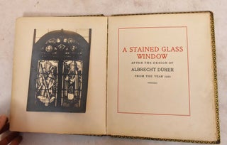 Item #189974 A Stained Glass Window After the Design of Albrecth Durer From the Year 1510....