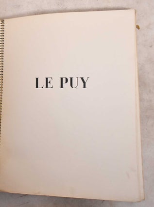 Le Puy; Thirty-two Drawings.
