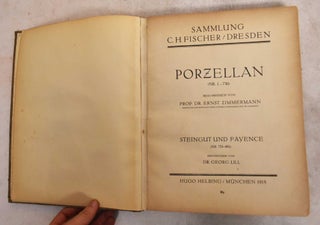 Item #190109 Collection CH Fischer, Dresden; Auction catalog Hugo Helbing, Munich 1918. 4to....