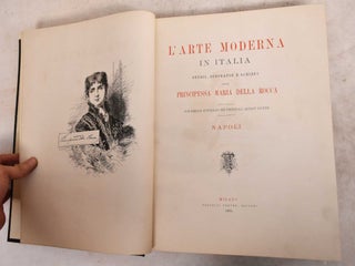 Item #190138 Modern Art in Italy; Studies, Biographies and Sketches. Maria Embden-Heine, Princess...