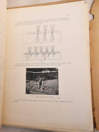 Notes Analytiques sur les Collections Ethnographiques du Musee du Congo Belge. Tome III, Fascicule 1. Le Tissage du Raphia au Congo Belge