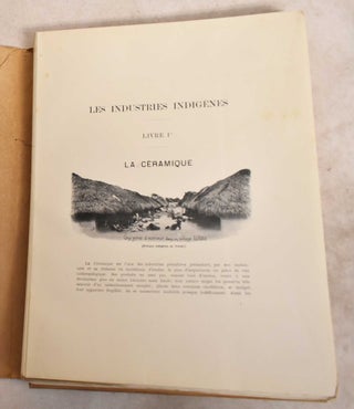 Notes Analytiques sur les Collections Ethnographiques du Musee du Congo. Tome II. Les Industries Indigenes. Fascicule I. La Ceramique