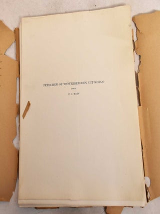 Fetischen of Tooverbaelden Uit Kongo