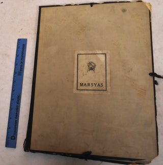 Item #190181 MARSYAS Eine Zweimonatsschrift Zweiter Semesterband Des Ersten Jahrganges (third...