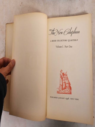 The New Colophon (issues I-IV, VIII)