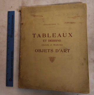 Item #190348 Catalogue des Tableaux Modernes, Aquarelles et Dessins Par Gericault, Delacroix,...