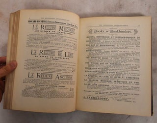 The Bookbinder: An Illustrated Journal For Binders, Librarians, and All Lovers of Books. Volume 1