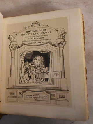 The Fables of Jean de la Fontaine (2 Volumes)