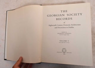 Item #190604 The Georgian Society Records of Eighteenth Century Domestic Architecture and...