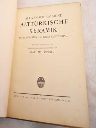 Altturkische Keramik in Kleinasien und Konstantinopel