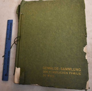 Item #190794 Gemalde-Sammlung aus Dem Besitz der Furstlichen Familie Zu Wied. A. Schaffer
