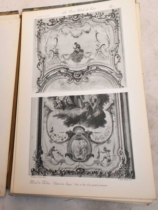 Les Vieux Hotels de Paris; Le Temple et le Marais. Tome Premier. Motifs de Decorations Interieures