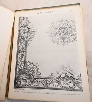 Les Vieux Hotels de Paris; Le Temple et le Marais. Tome Premier. Motifs de Decorations Interieures