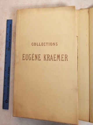 Catalogue des Tableaux Anciens Ecoles Anglaise et Francaise du XVIIIe Siecle, Objets D'Art et D'Ameublement Par Suite du Deces de M. Eugene Kraemer