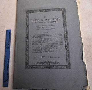 Item #191119 La Gazette Illustree des Amateurs de Jardins; Annees MCMXXXX-MCMXXXXVII. Societe des...