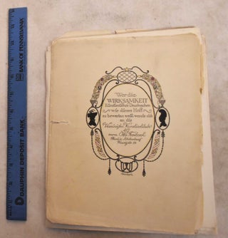 Item #191284 Der Kleiderkasten, Erster Jahrgang, Februar, No. 2, 1915